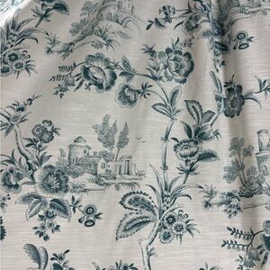 Jay Yang Pattern Towbridge Chinoiserie Toile Aqua